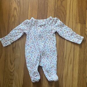 EUC Carters Floral Print Kids One Piece Set